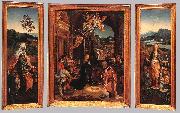 BEER, Jan de Triptych  hu255 oil painting artist